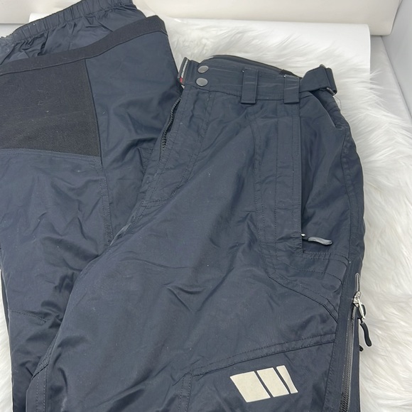 OBERMEYER Mens Traverse Ski Pants Black Size Medium - Picture 3 of 13
